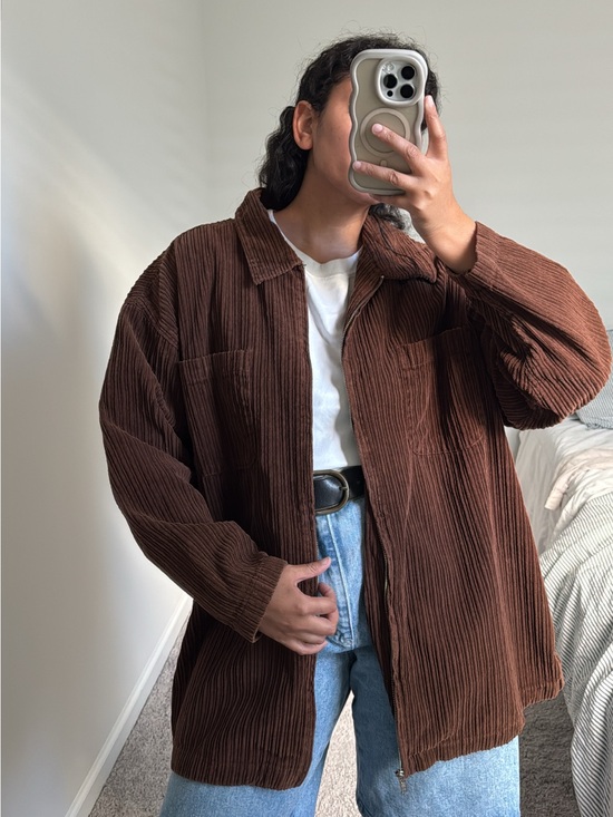 Vintage Jackets & Blazers - Vintage brown corduroy jacket